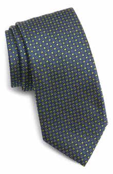BOSS Floral Silk Blend Jacquard Tie