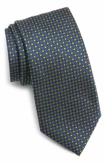 BOSS Floral Silk Blend Jacquard Tie