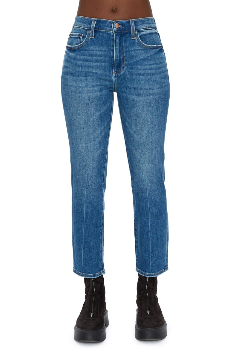 Pistola Monroe High Waist Crop Cigarette Jeans, Main, color, Amaya