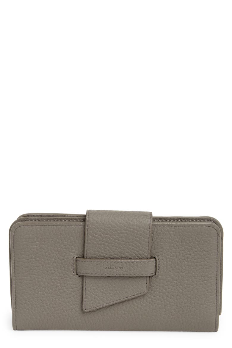 Ray Leather Wallet, Main, color, STORM GREY