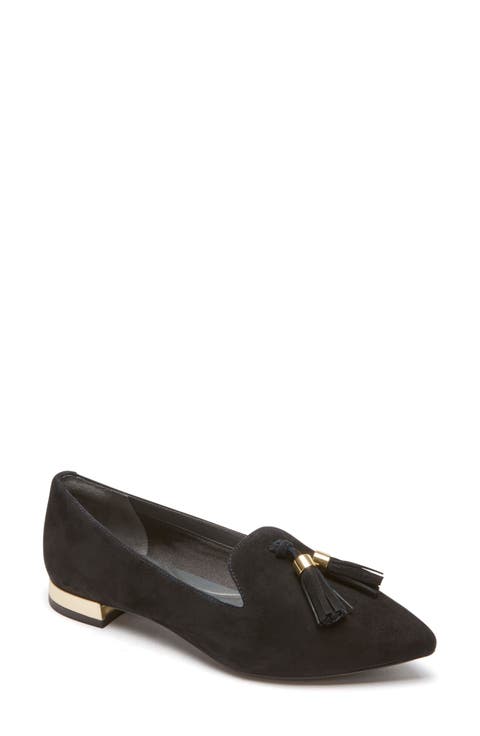 Total Motion Zuly Luxe Pointy Toe Loafer (Women)