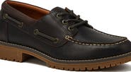 Lands' End Seaport Leather Lace Up Boat Shoes