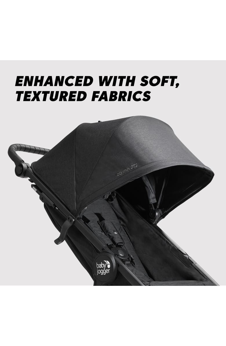Baby Jogger city mini<sup>®</sup> GT2 Stroller & City GO<sup>™</sup> 2 Infant Car Seat Travel System, Alternate, color, Opluent Black