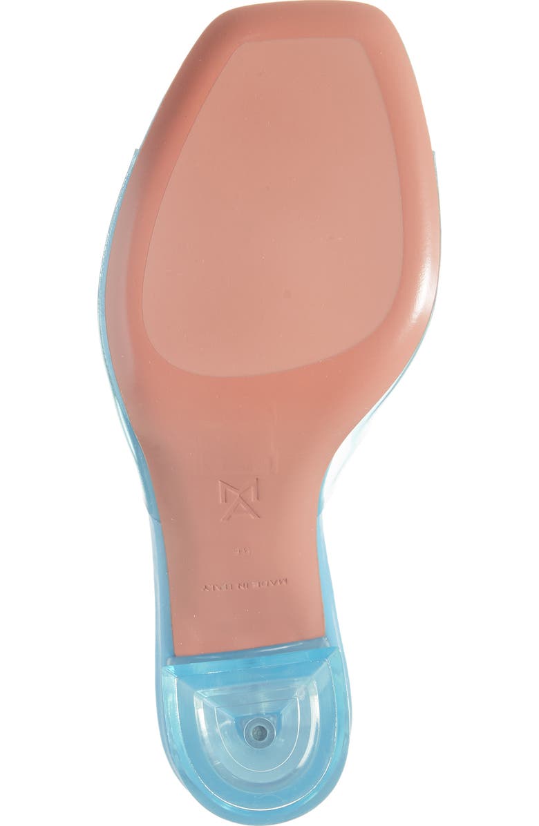 Amina Muaddi Lupita Clear Sandal, Alternate, color,
