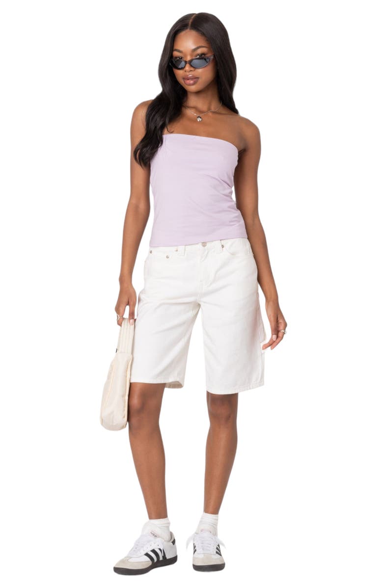 EDIKTED Tube Top, Alternate, color, Lilac