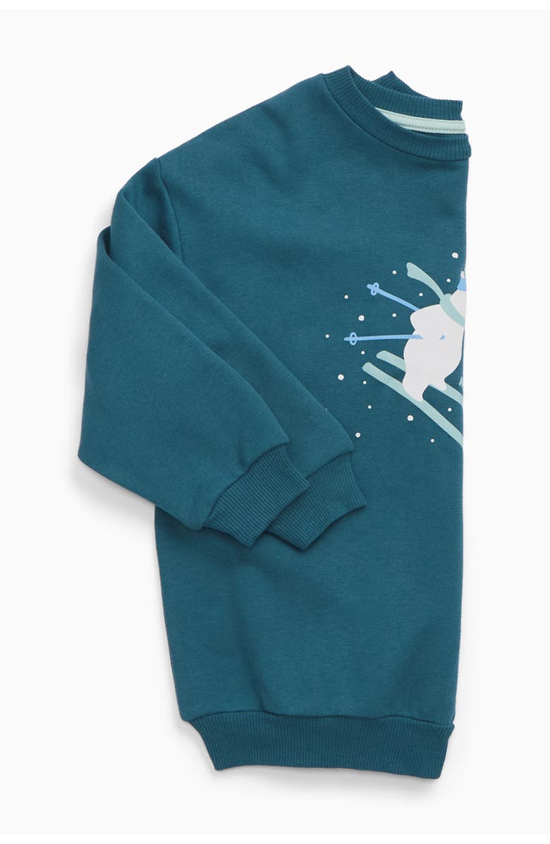 MORI Ski Oversized Sweatshirt, Alternate, color, Teal