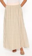 Petal & Pup Daroda Gingham Midi Circle Skirt