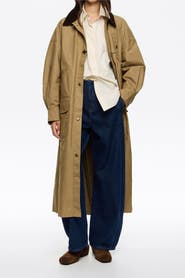Bimba y Lola Maxi Length Trench