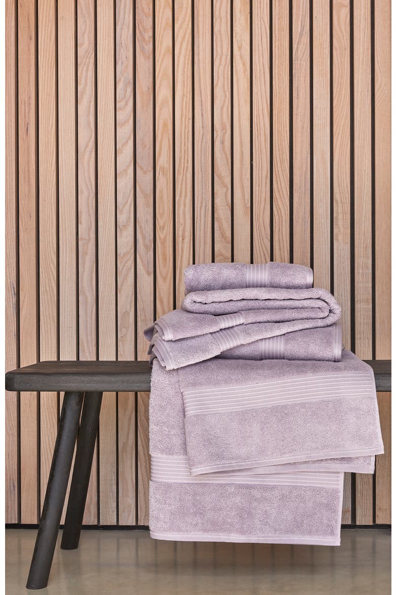 Supreme Hygro Luxury 100% Supima Cotton 4 Piece Bath Sheet Set, Alternate, color, Lavender