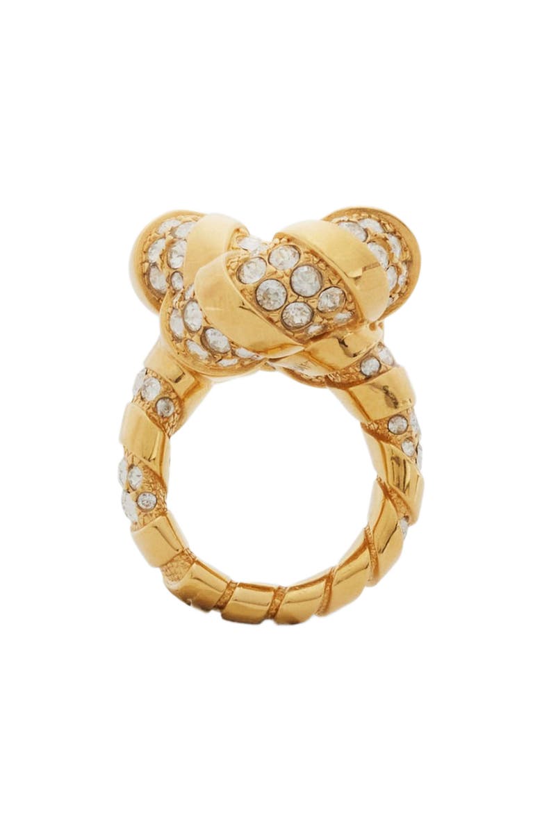 Lanvin Rhinestone Melodie Ring, Alternate, color,