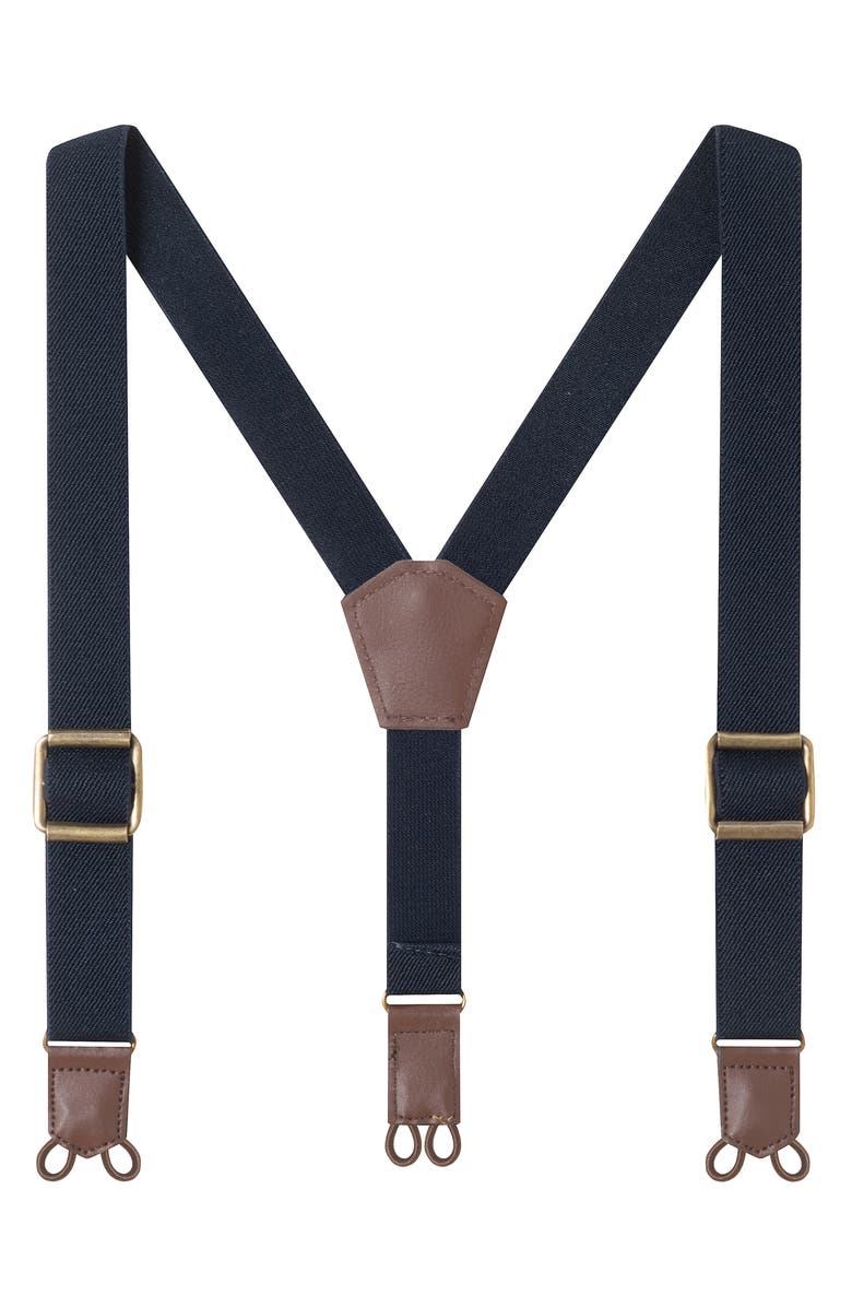 Andy & Evan Kids' 4-Piece Dapper Suspender & Bow Tie Outfit Set, Alternate, color, 