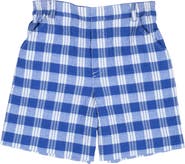 Florence Eiseman Plaid Seersucker Short