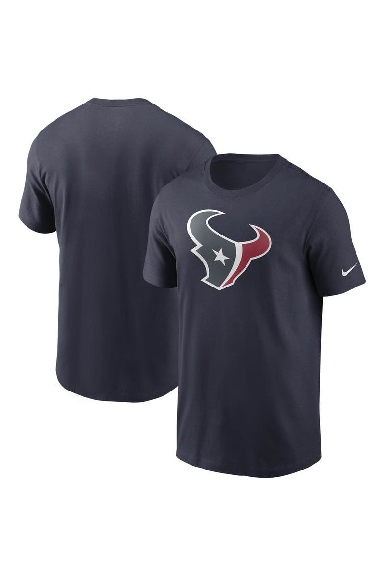 Men's Nike Navy Houston Texans Primary Logo T-Shirt, Main, color, Navy
