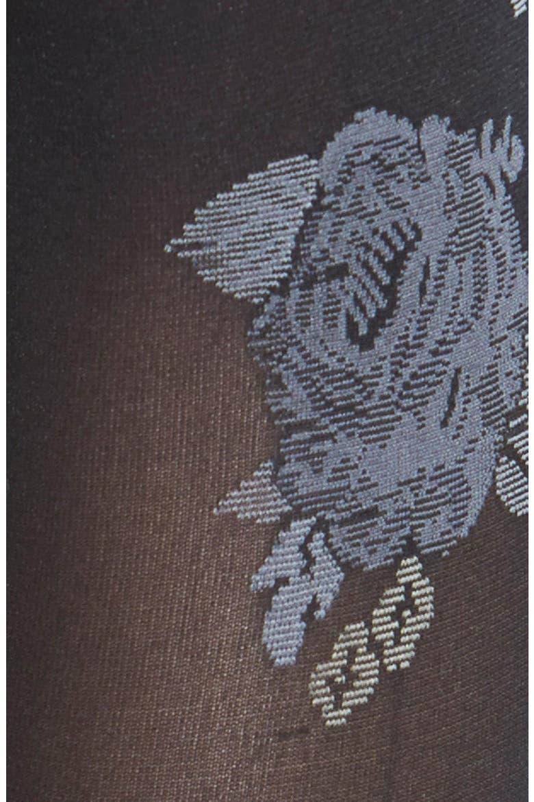 'Country Club Rose' Tights, Alternate, color, GREY