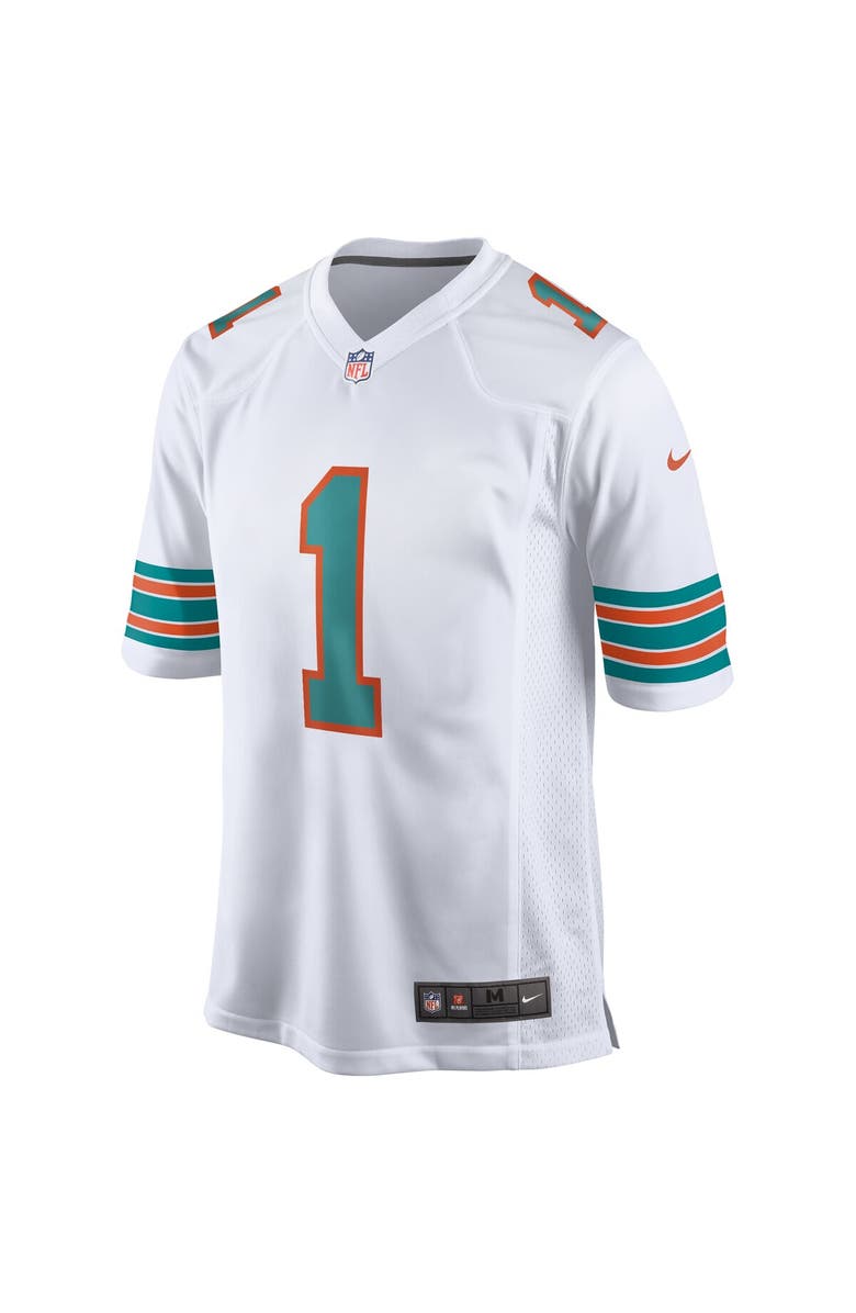 Nike Men's Nike Tua Tagovailoa White Miami Dolphins 2nd Alternate Game Jersey, Alternate, color, White