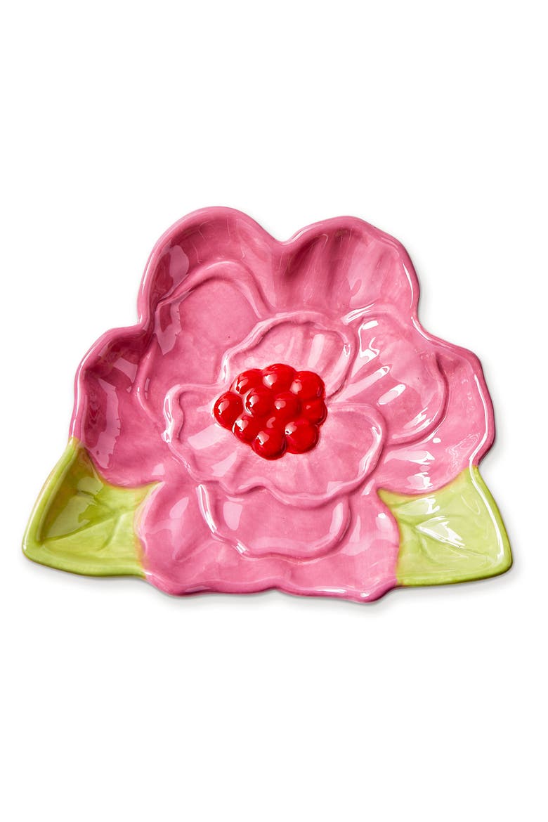 In Bloom Spoon Rest Kitchen Accessory Dishwasher Safe, Main, color, pink