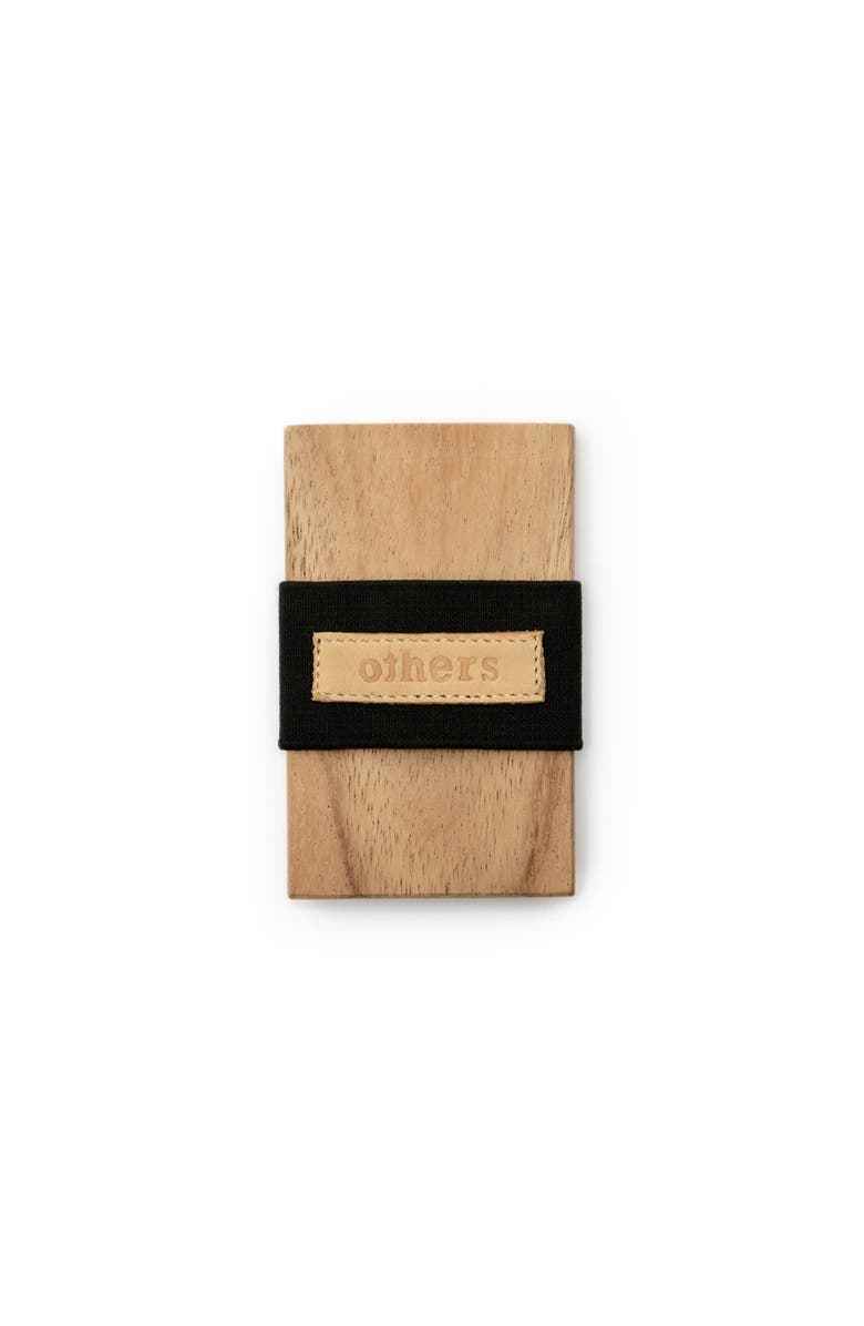 Others Trade for Hope Wallet Wood, Main, color, Natural/Black