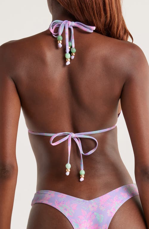 Kulani Kinis Halter Bikini Top In Pink