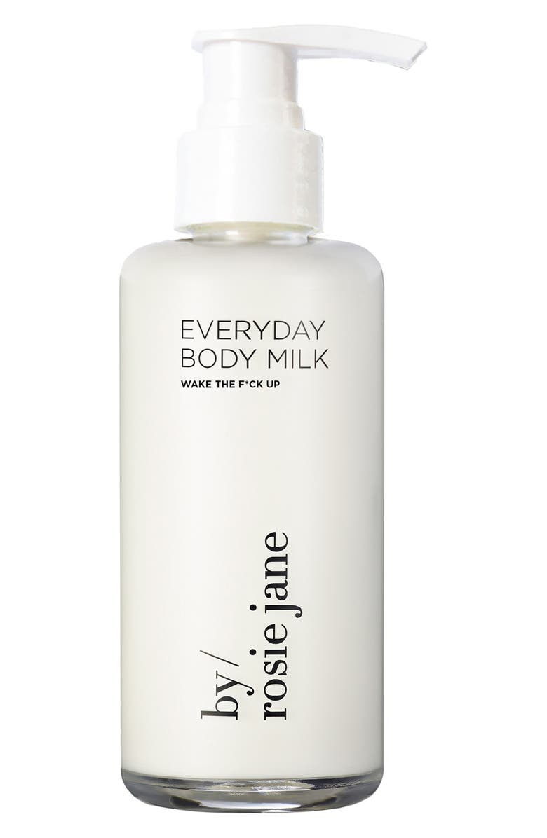 By Rosie Jane Wake the F*ck Up Everyday Body Milk, Main, color,