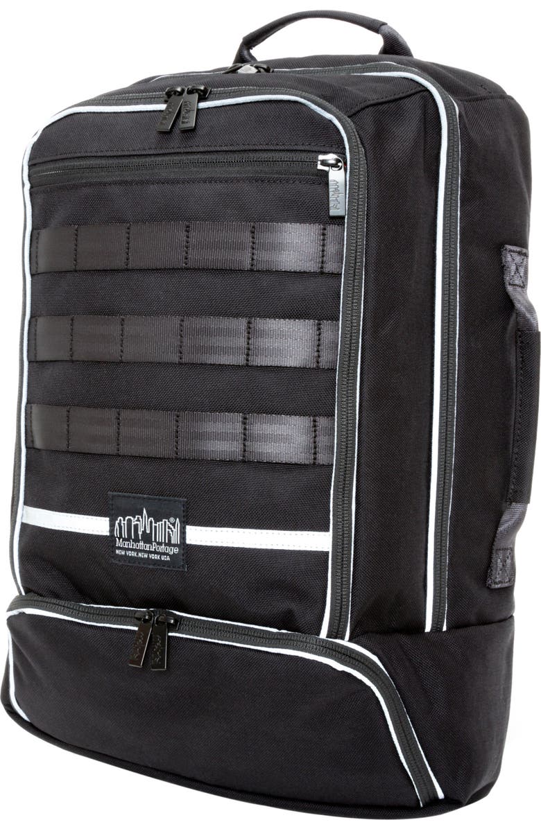 Manhattan Portage Driggs Backpack, Main, color, Black