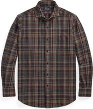 Polo Ralph Lauren Brushed Flannel Button-Up Shirt
