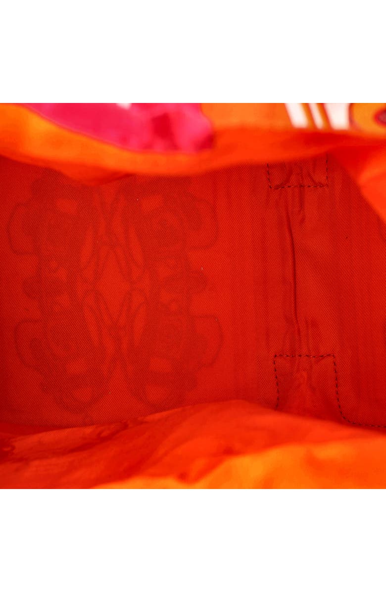 Pre-Owned Hermes Silky Pop Tote Printed Silk, Alternate, color, Rouge Vif