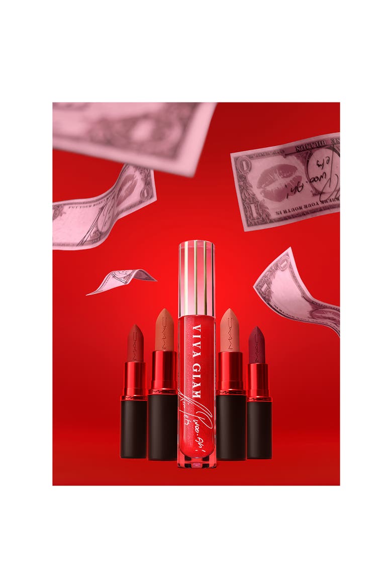 VIVA GLAM Lipglass Air Lip Gloss (Limited Edition), Alternate, color, VIVA KIMMITMENT