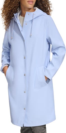 Levi's® Water Resistant Hooded Long Rain Jacket | Nordstromrack