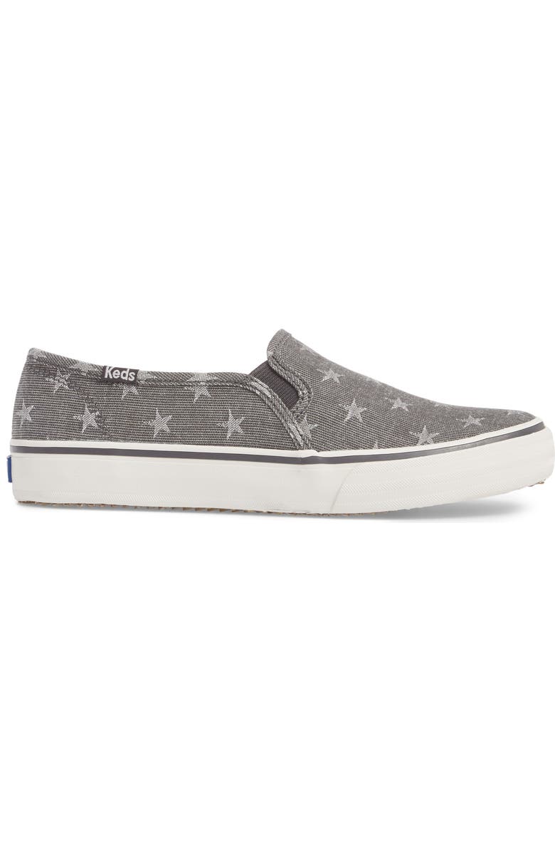 Keds<sup>®</sup> Double Decker Baja Stripe Slip-On Sneaker, Alternate, color,