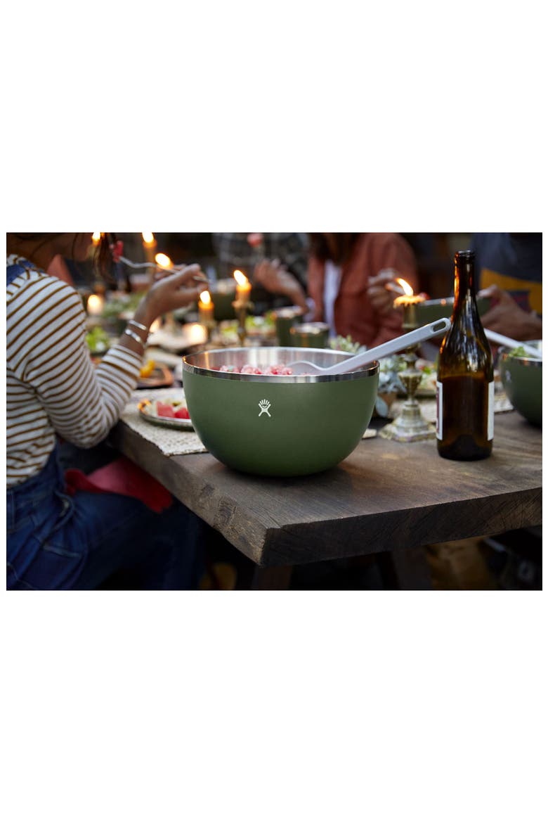 5-Quart Serving Bowl & Lid, Alternate, color, OLIVE