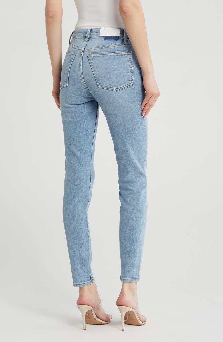 Re/Done High Waist Skinny Jeans, Alternate, color, Mid 90S