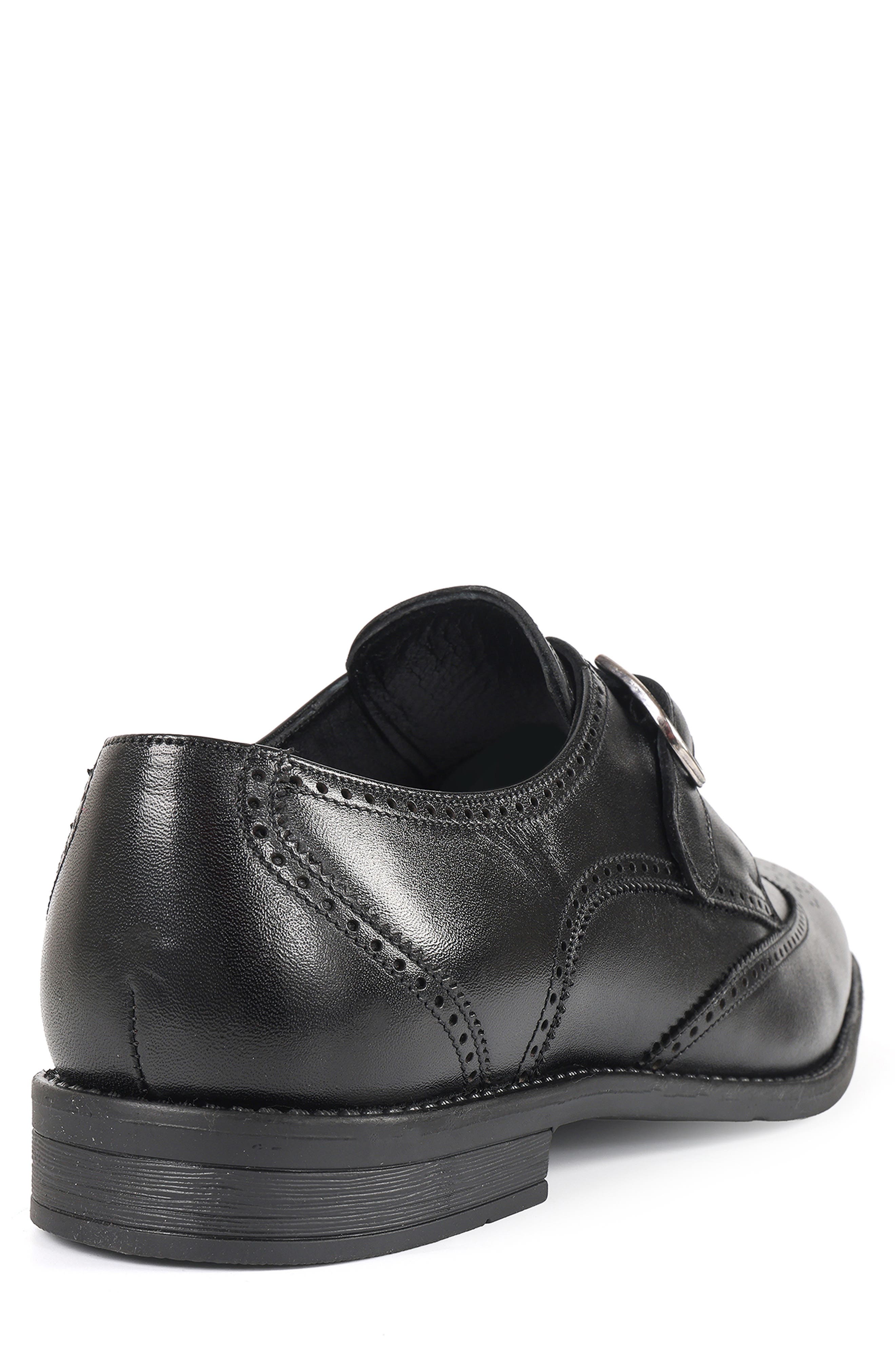 MACNOLA Oregon Wingtip Monk Strap Shoe, Alternate, color, 