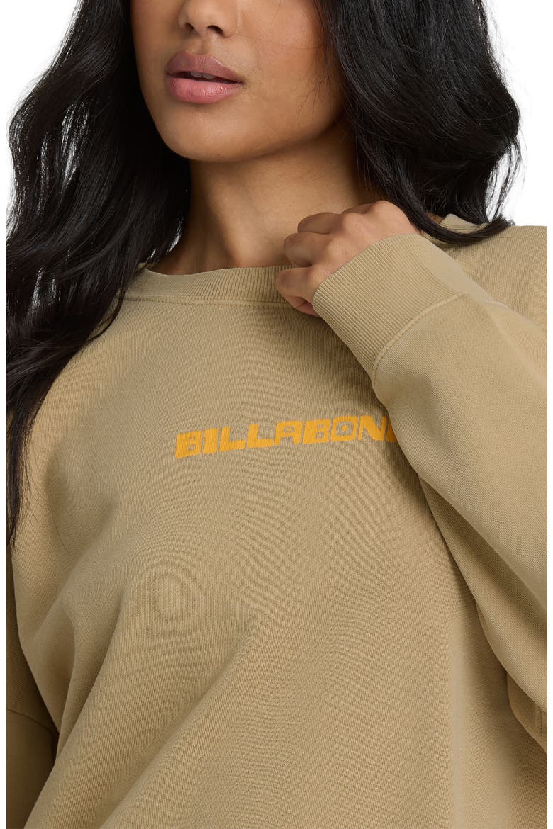 Echo Crewneck Sweatshirt, Alternate, color, STONE