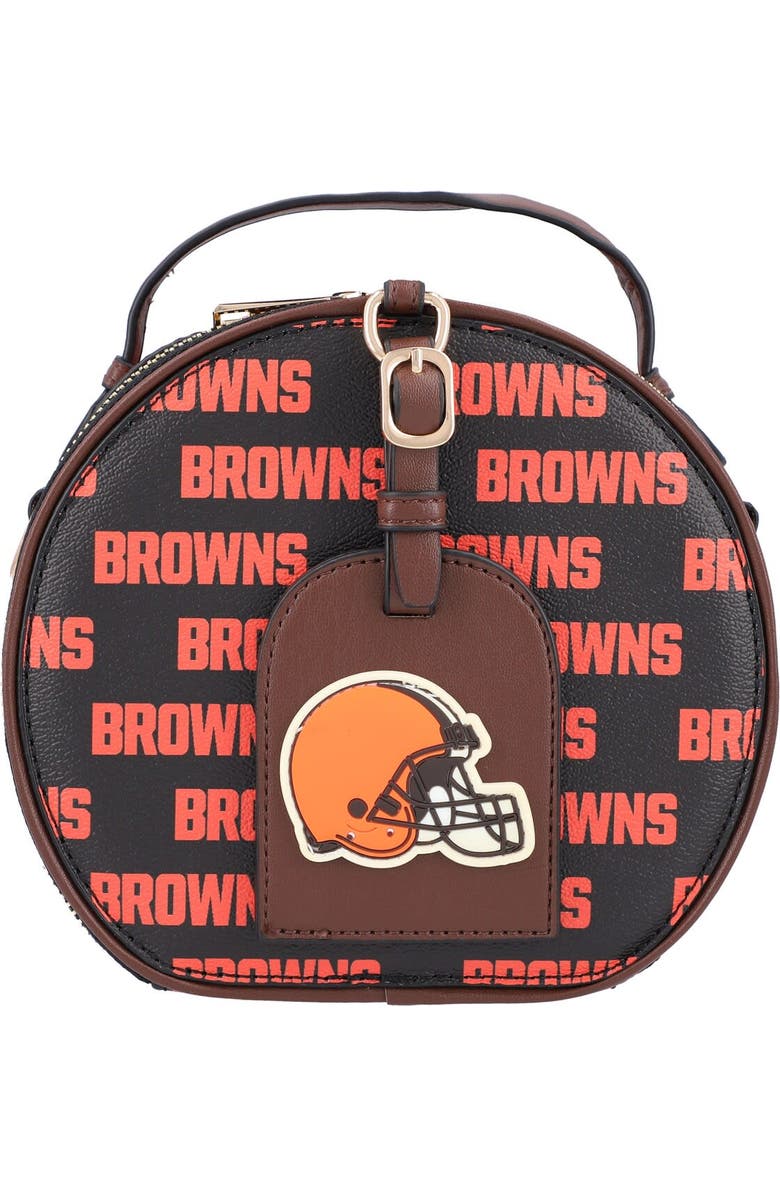 CUCE Cleveland Browns Repeat Logo Round Bag, Main, color,