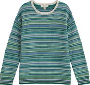 Seasalt Cornwall Betony Stripe Organic Cotton Sweater