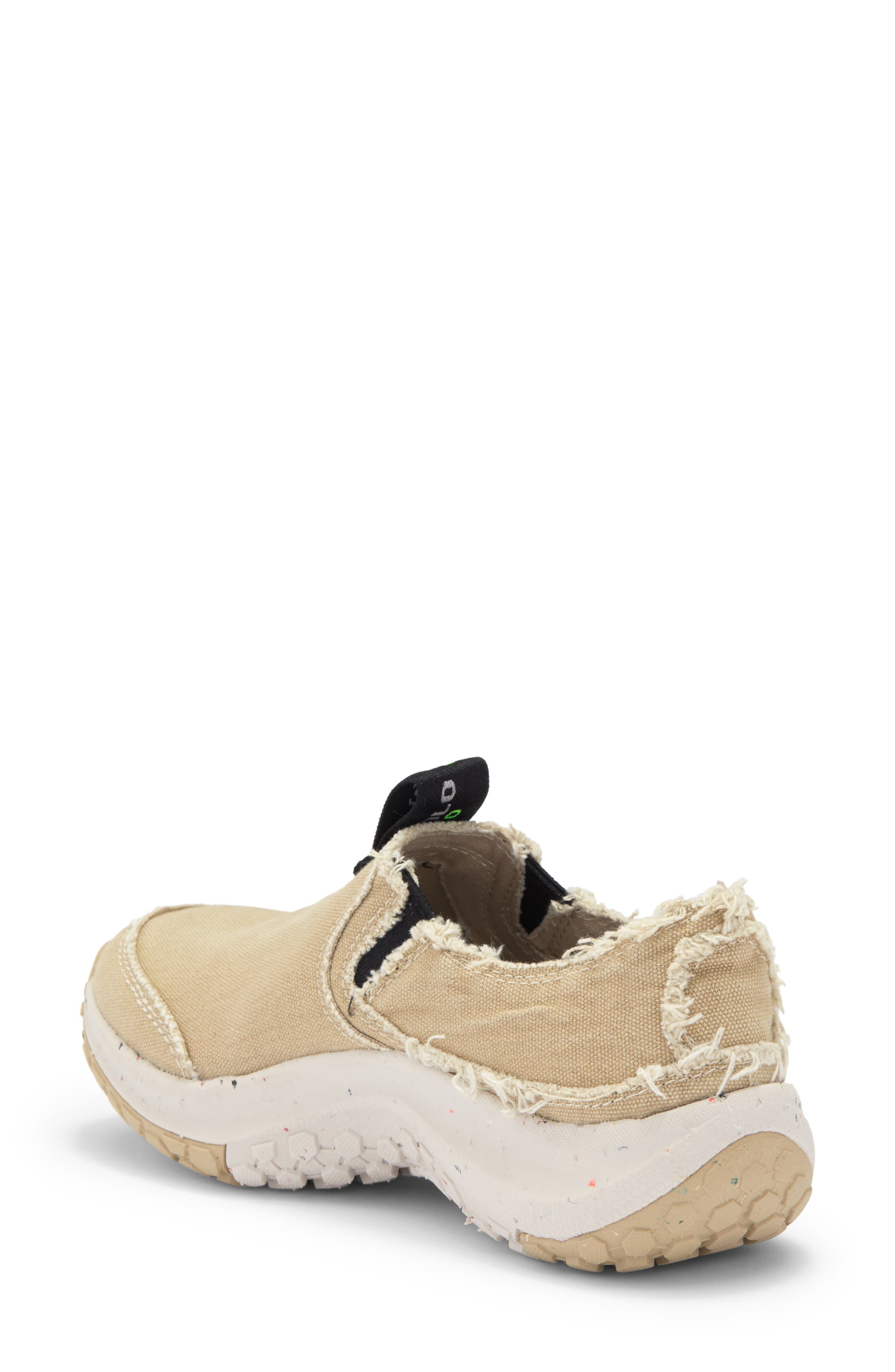 HOLO Footwear Athena Moc Canvas Slip-On Shoe, Alternate, color, Khaki