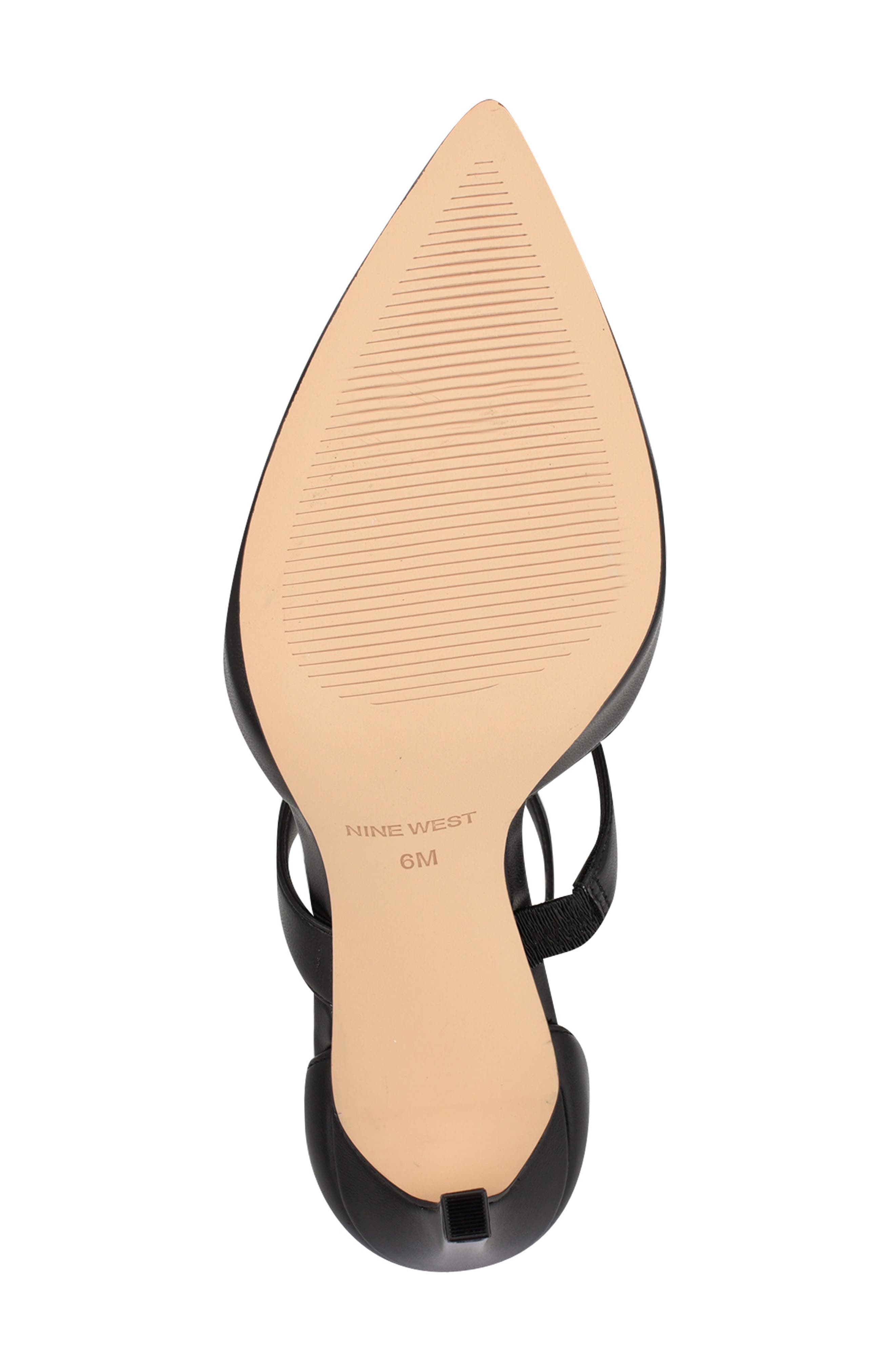 Nine West T-Strap Pointed Toe Pump, Alternate, color, 