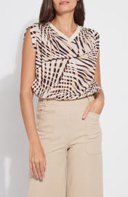 Lysse Aura Rib V-Neck Tank Top