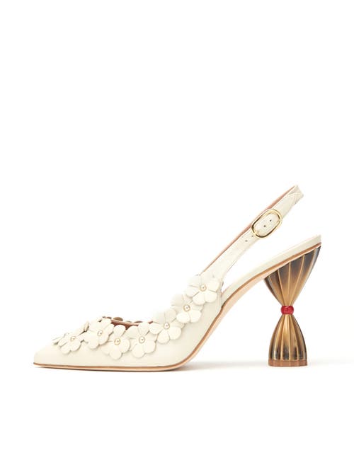 Inola Ojén Flore Slingback In White