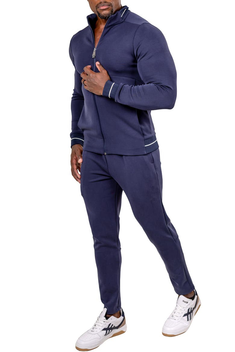 Martyr0003 Zip-Up Sweatshirt, Alternate, color, BLUE