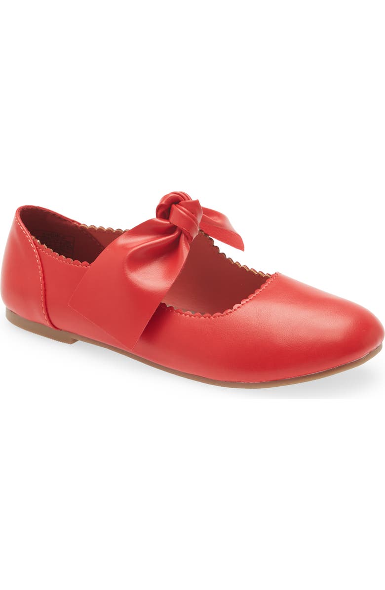 DREAM PAIRS Kids' Mary Jane, Main, color, Red