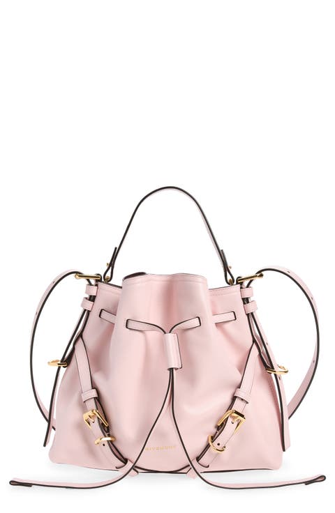 Small Voyou Leather Bucket Bag