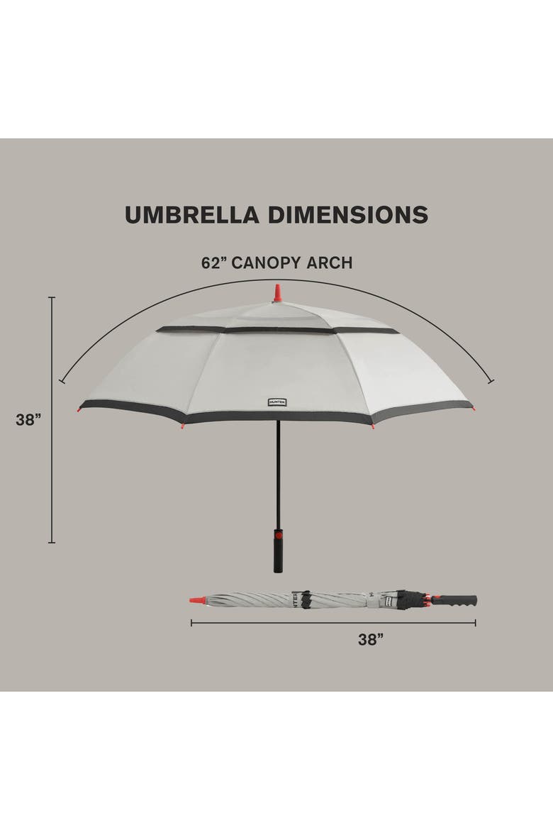 Vented Stick Umbrella, Alternate, color, Island Fossil
