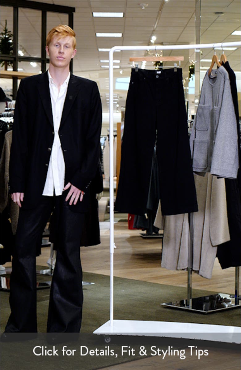 Anessa High Waist Ankle Wide Leg Jeans, sales video thumbnail