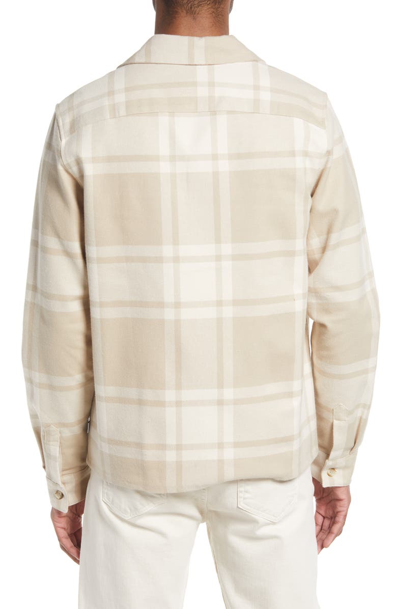 Les Deux Men's Joe Plaid Cotton Flannel Button-Up Shirt, Alternate, color, 