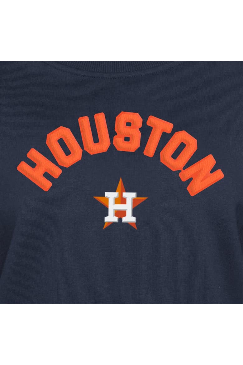 Women's New Era  Navy Houston Astros Game Day Color Pullover Sweatshirt, Alternate, color, Navy