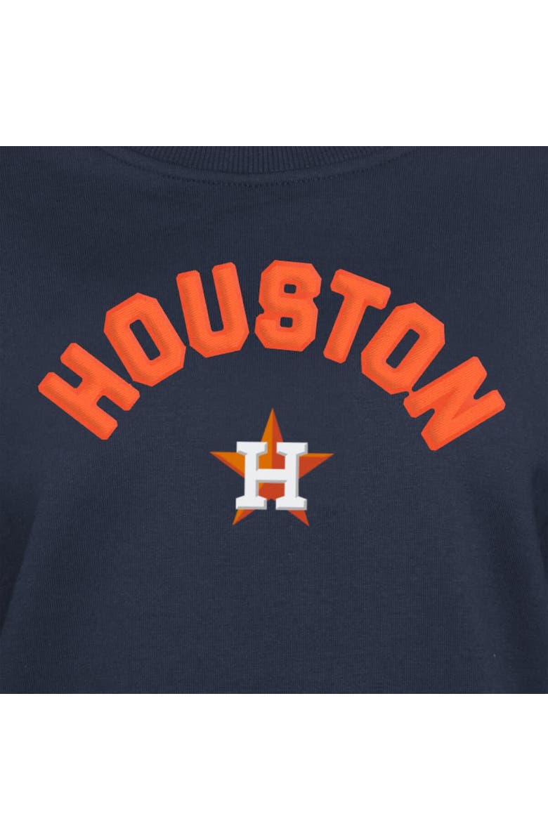 New Era Women's New Era Navy Houston Astros Game Day Color Pullover Sweatshirt, Alternate, color, Navy