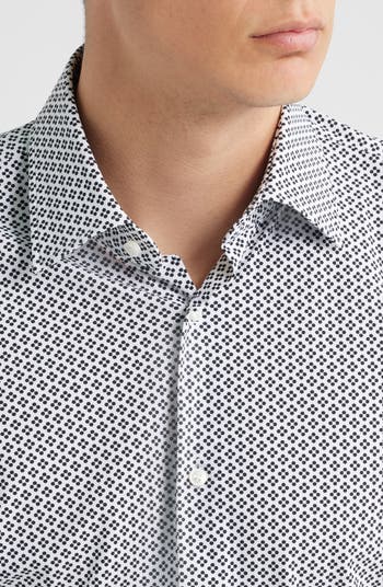 Hank Kent Slim Fit Performance Stretch Dress Shirt