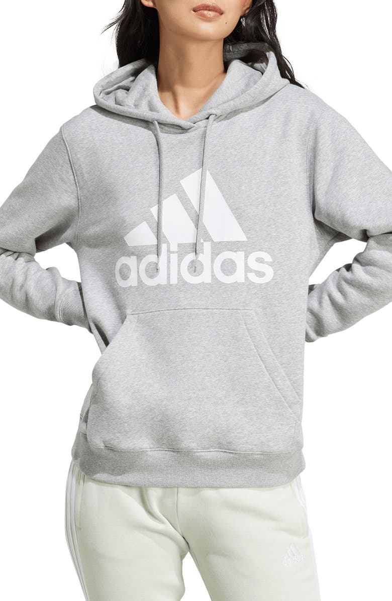 adidas Essentials Big Logo Hoodie, Main, color, 