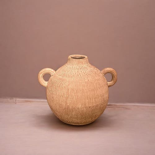 Meso Goods Marla Terracotta Vessel By Meso In White
